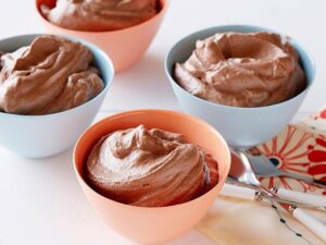 mousse with gelatin