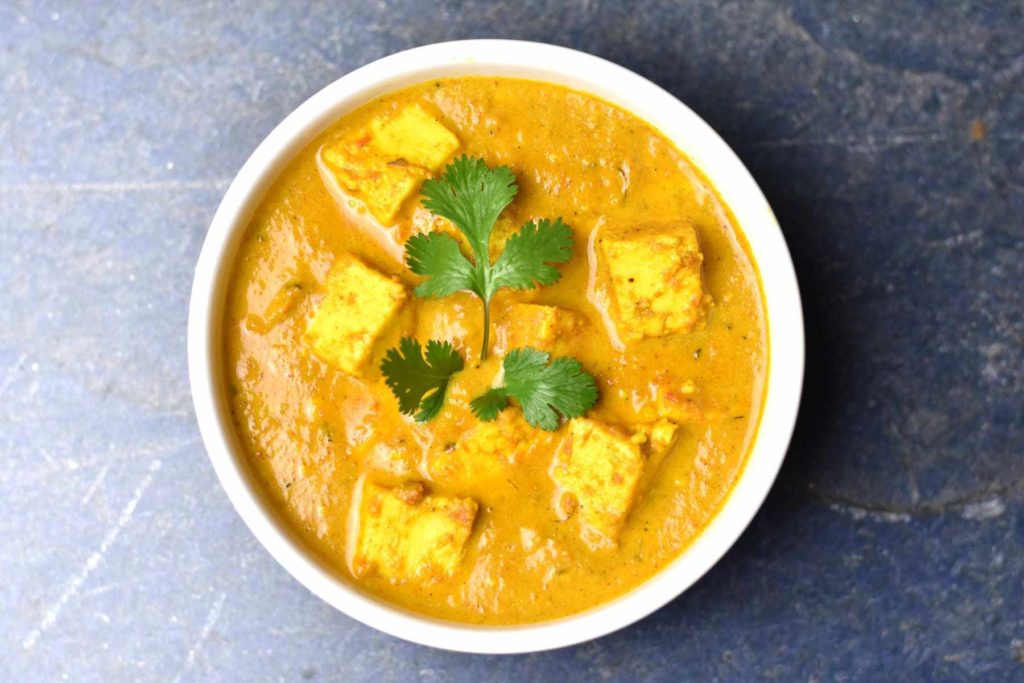 Paneer butter masala (without onions)