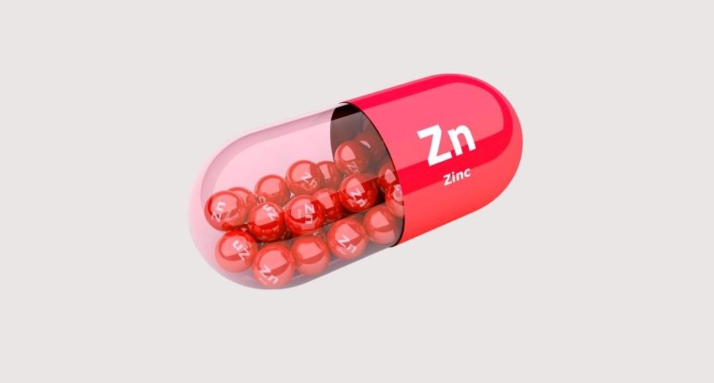 zinc tablet. acne meaning