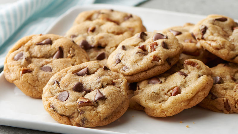 choco chip cookies. how to make food tasty 5